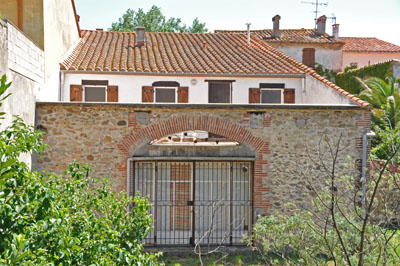 Rear entrance from garden