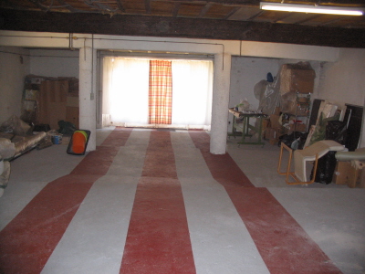 rear downstairs space