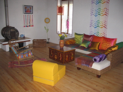 living/sitting area upstairs