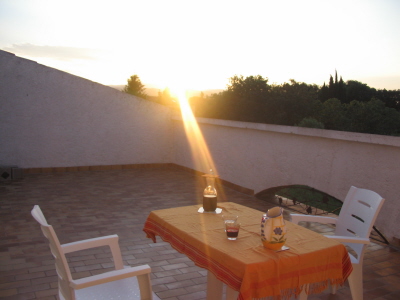 the terrace